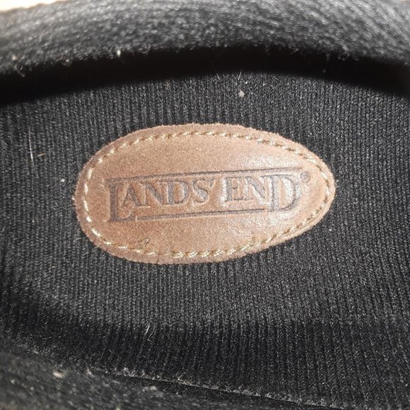 Lands End Men's Suede Slip On Moc - size 8 - Picture 5 of 6